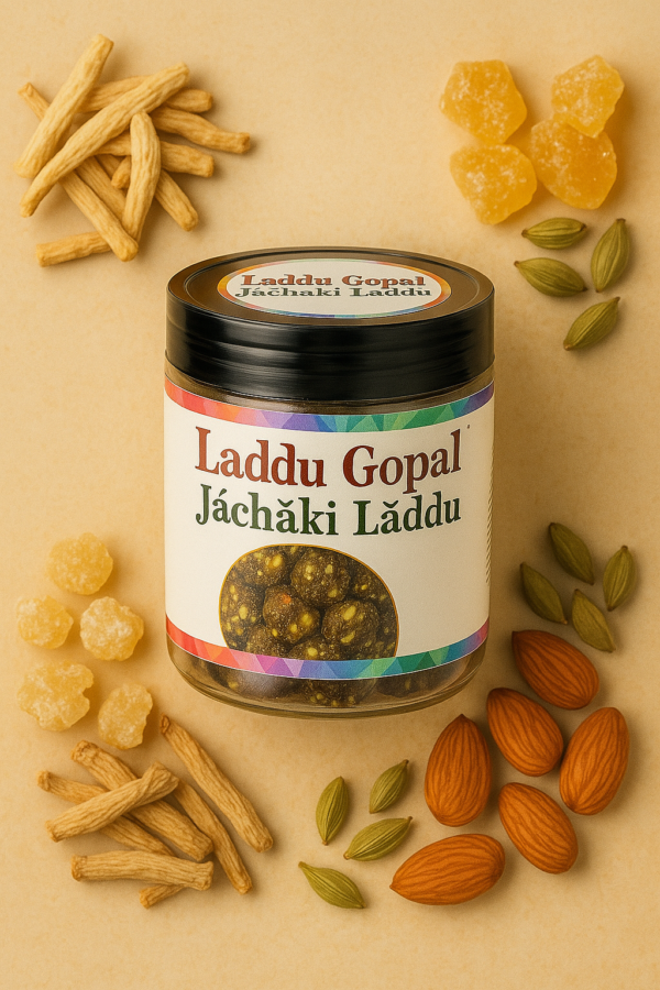 Jaggery Dryfruit Jachaki Laddu - Post Pregnancy Wellness Laddus - Image 2